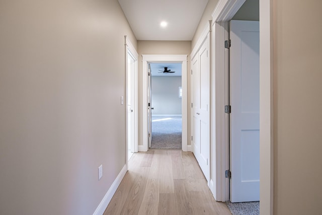 48 Highland Ave, Scarborough, ME 04074 - hall with light wood finished floors and baseboards