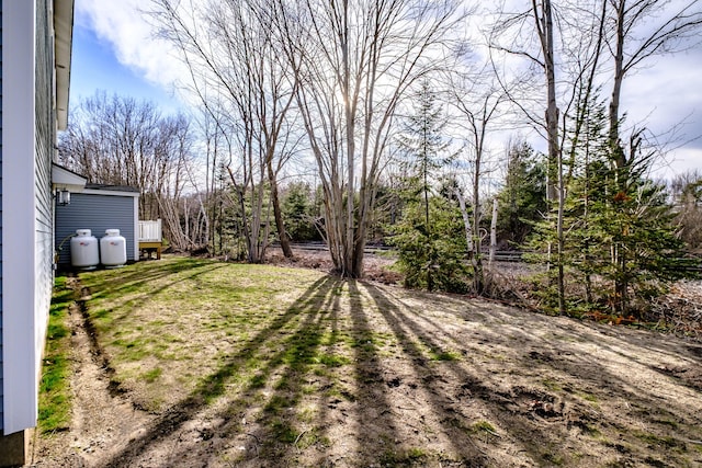 48 Highland Ave, Scarborough, ME 04074 - view of yard with a deck