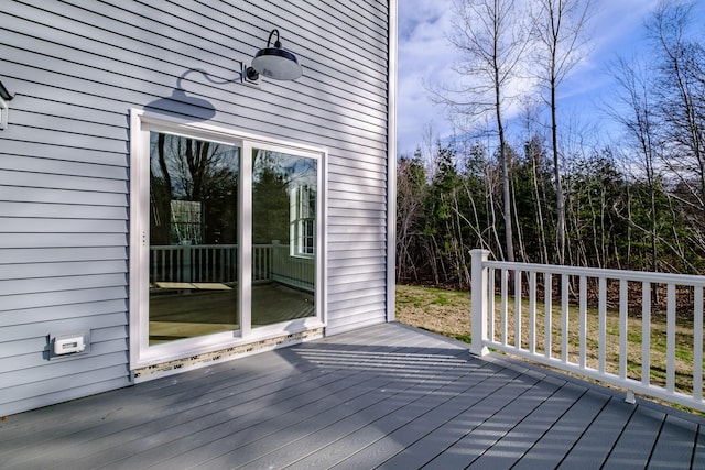 48 Highland Ave, Scarborough, ME 04074 - view of wooden terrace