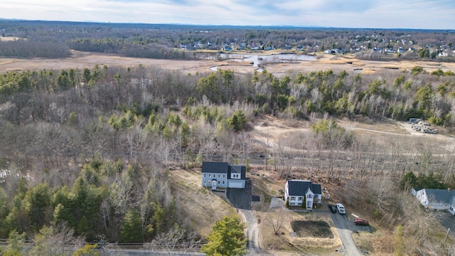 48 Highland Ave, Scarborough, ME 04074 - aerial view with a rural view