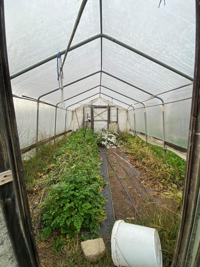 1361 Pleasant St, Blue Hill, ME 04614 - view of yard featuring a vegetable garden