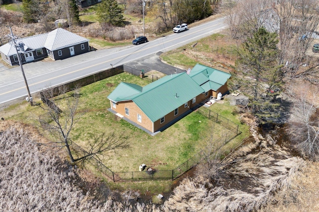 drone / aerial view