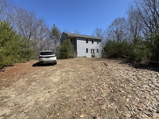 11 Dragonfly Dr, Windham, ME 04062 - view of side of property with entry steps