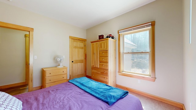 295 Cobb Hill Rd, Otisfield, ME 04270 - carpeted bedroom with baseboards
