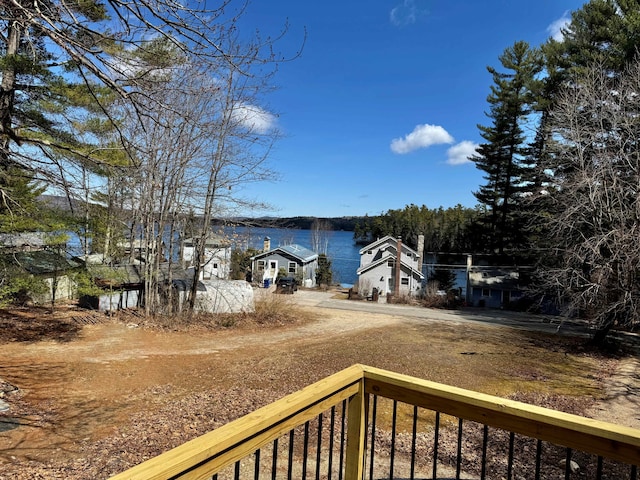 54 Boulder Rd, Raymond, ME 04071 - view of yard featuring a water view