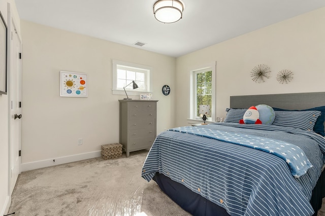 37 Cascade Cir Unit 26, Kennebunk, ME 04043 - bedroom featuring carpet floors, visible vents, and baseboards