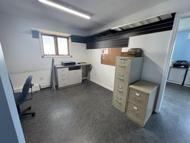 334 Main St, Madawaska, ME 04756 - home office featuring baseboards