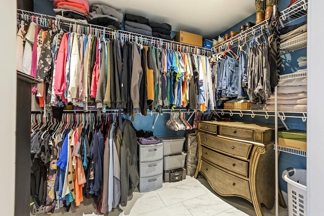 64 Rolling Brook Rd, Raymond, ME 04071 - walk in closet with marble finish floor