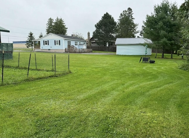 101 Mechanic St, Presque Isle, ME 04769 - view of yard featuring fence