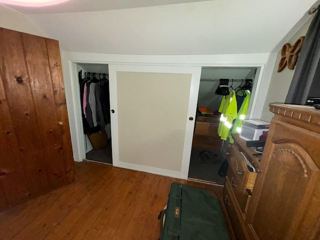 101 Mechanic St, Presque Isle, ME 04769 - bedroom with wood-type flooring and a closet