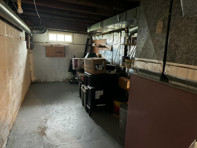 101 Mechanic St, Presque Isle, ME 04769 - basement featuring heating unit
