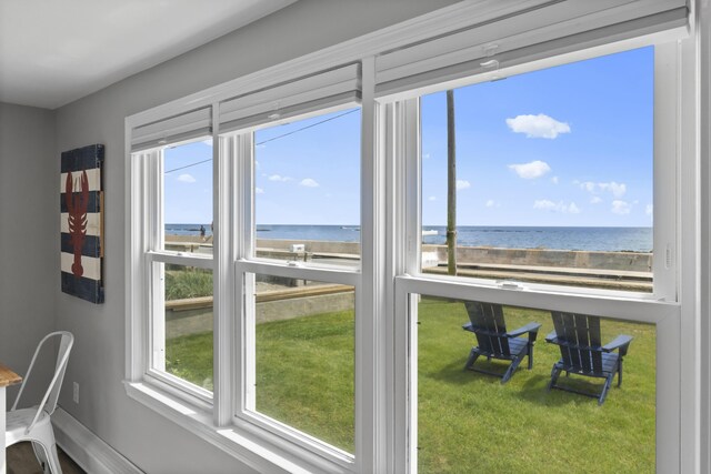 175 Beach Ave Unit 2, Kennebunk, ME 04043 - interior details featuring a water view