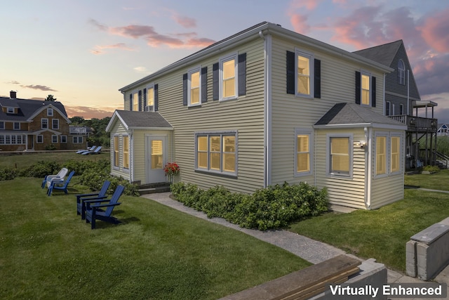 175 Beach Ave Unit 2, Kennebunk, ME 04043 - view of front of home with a lawn and entry steps