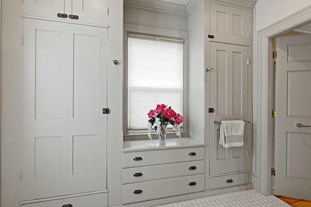 interior space featuring tile patterned floors