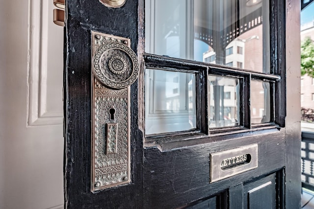 view of room details