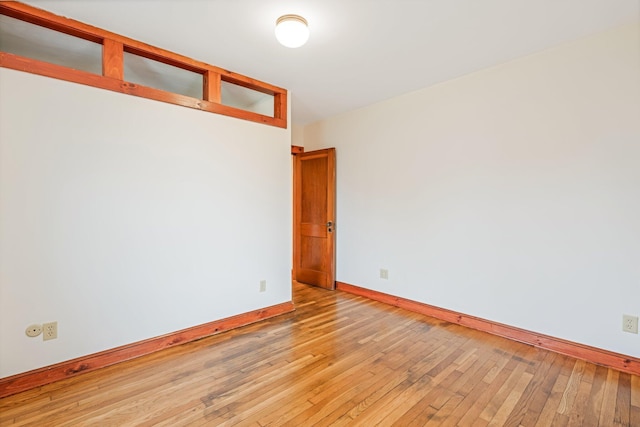 30 Munroe St, Bangor, ME 04401 - spare room featuring light wood-style flooring and baseboards