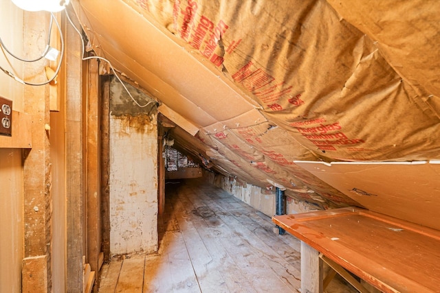 30 Munroe St, Bangor, ME 04401 - view of unfinished attic