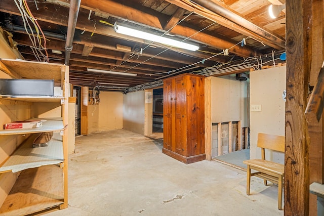 30 Munroe St, Bangor, ME 04401 - view of unfinished basement