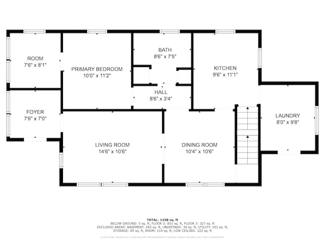 30 Munroe St, Bangor, ME 04401 - property floor plan