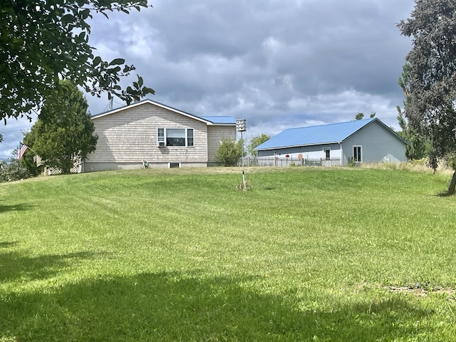 view of yard