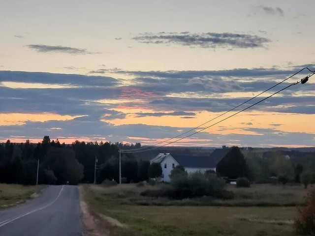 view of road