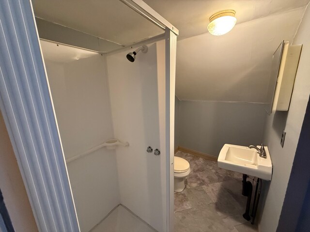 633 Norway Rd, Harrison, ME 04040 - full bath with toilet and a stall shower