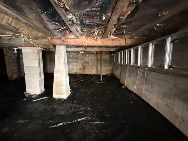 633 Norway Rd, Harrison, ME 04040 - view of basement