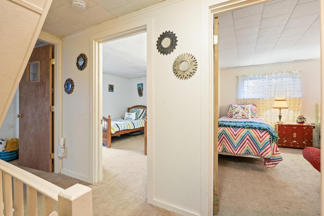bedroom featuring carpet floors