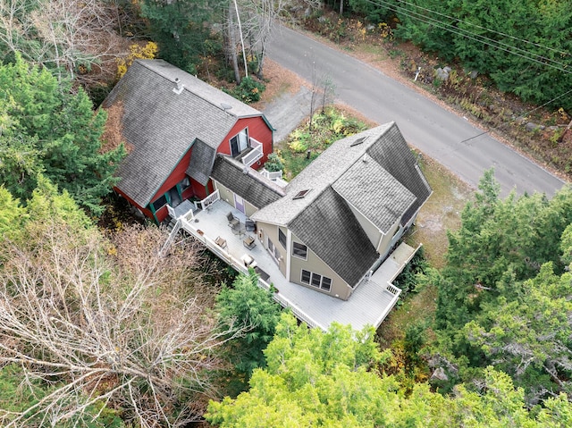 86 Webb Cove Dr, Lowell, ME 04493 - birds eye view of property