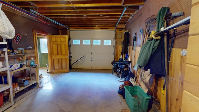 86 Webb Cove Dr, Lowell, ME 04493 - view of garage