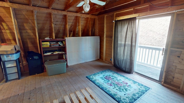 86 Webb Cove Dr, Lowell, ME 04493 - interior space with ceiling fan