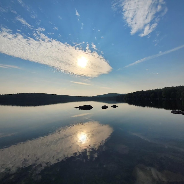 86 Webb Cove Dr, Lowell, ME 04493 - property view of water