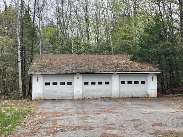 56 Neck Rd, West Gardiner, ME 04345 - view of detached garage