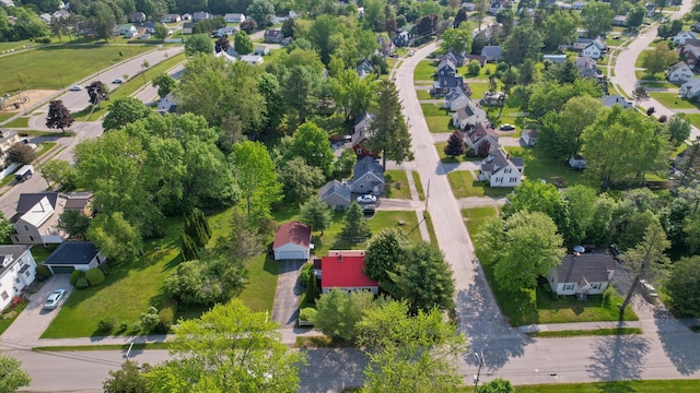 74 Silk St, Brewer, ME 04412 - aerial perspective of suburban area