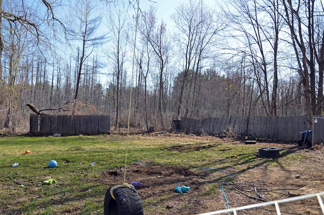 13 Hazen St, Norway, ME 04268 - view of yard with fence