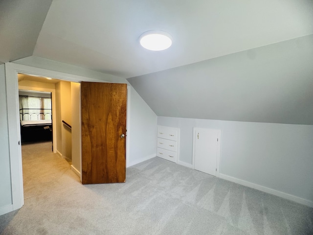 10 Laurette Cir, Caribou, ME 04736 - bonus room featuring carpet flooring, lofted ceiling, and baseboards