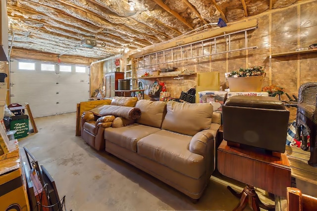 550 Ohio St, Bangor, ME 04401 - garage featuring a garage door opener