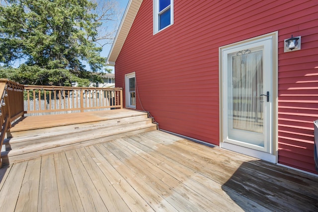 550 Ohio St, Bangor, ME 04401 - view of deck