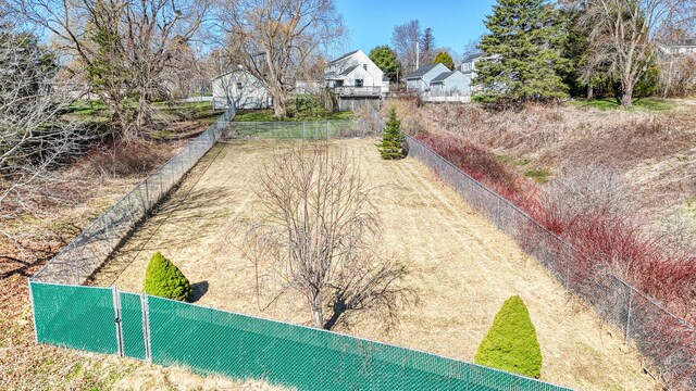 30 Pine St, Thomaston, ME 04861 - exterior space featuring fence and a residential view