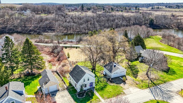 30 Pine St, Thomaston, ME 04861 - bird's eye view with a water view
