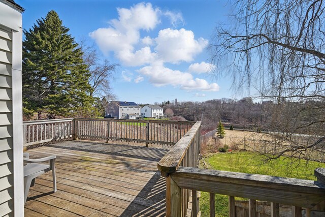 30 Pine St, Thomaston, ME 04861 - view of deck