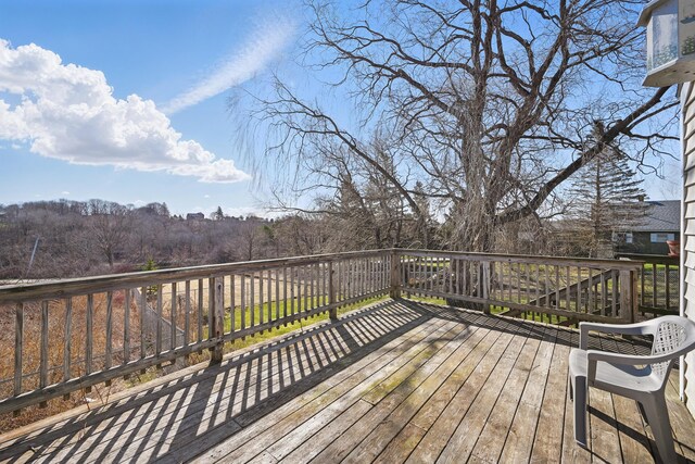 30 Pine St, Thomaston, ME 04861 - view of deck