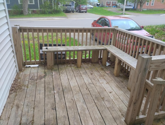 105 Broadway, Baileyville, ME 04694 - view of deck