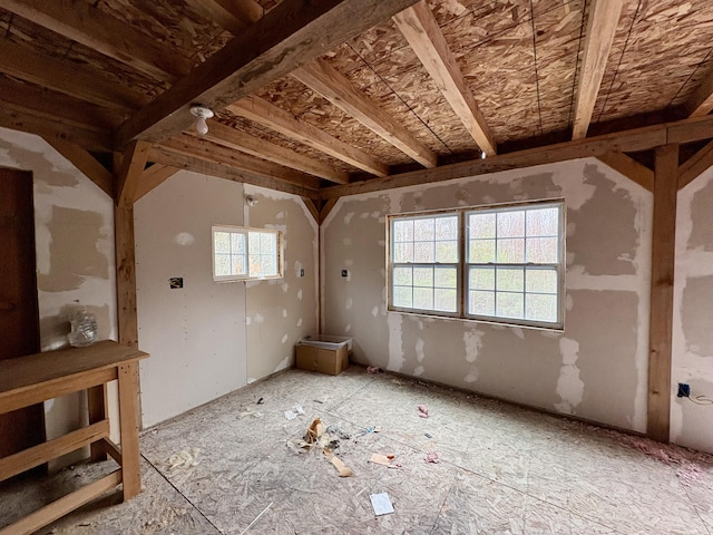 bonus room with a healthy amount of sunlight
