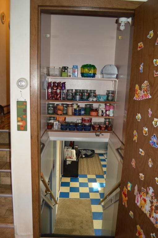 view of pantry