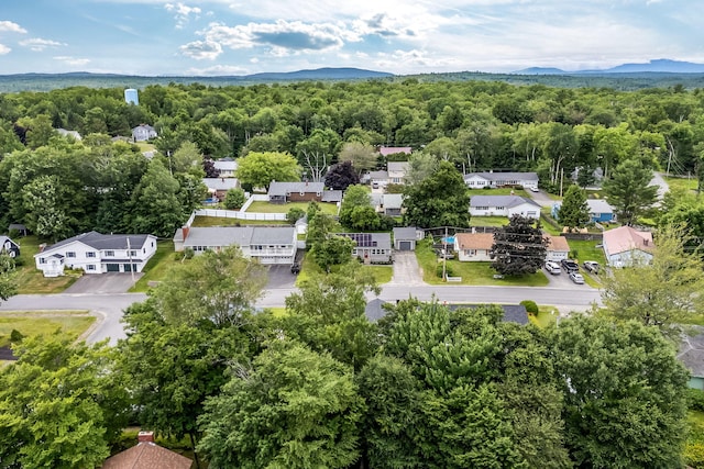 102 New Hampshire St, Millinocket, ME 04462 - drone / aerial view of a mountainous background and a heavily wooded area