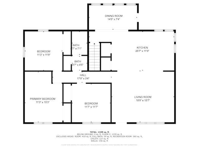 102 New Hampshire St, Millinocket, ME 04462 - view of floor plan / room layout
