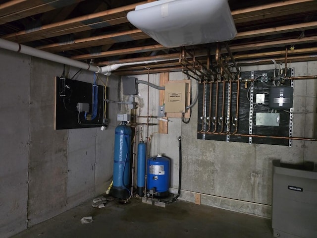 view of utility room