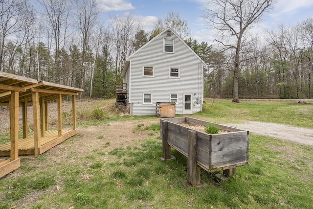 155 Saco Rd, Hollis, ME 04042 - view of side of home featuring a lawn