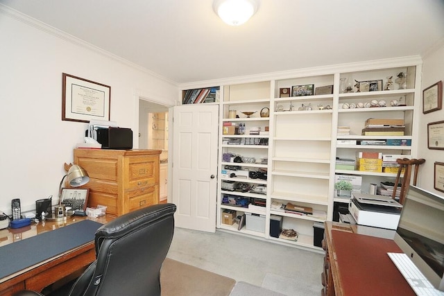2101 Ohio St, Bangor, ME 04401 - office area featuring crown molding
